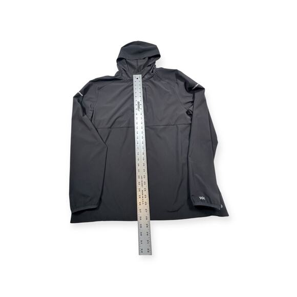 DSG 's Outdoor Black Polyester Jacket Full Zip Water-Resistant‎ Hooded Size XXL - Picture 3 of 9
